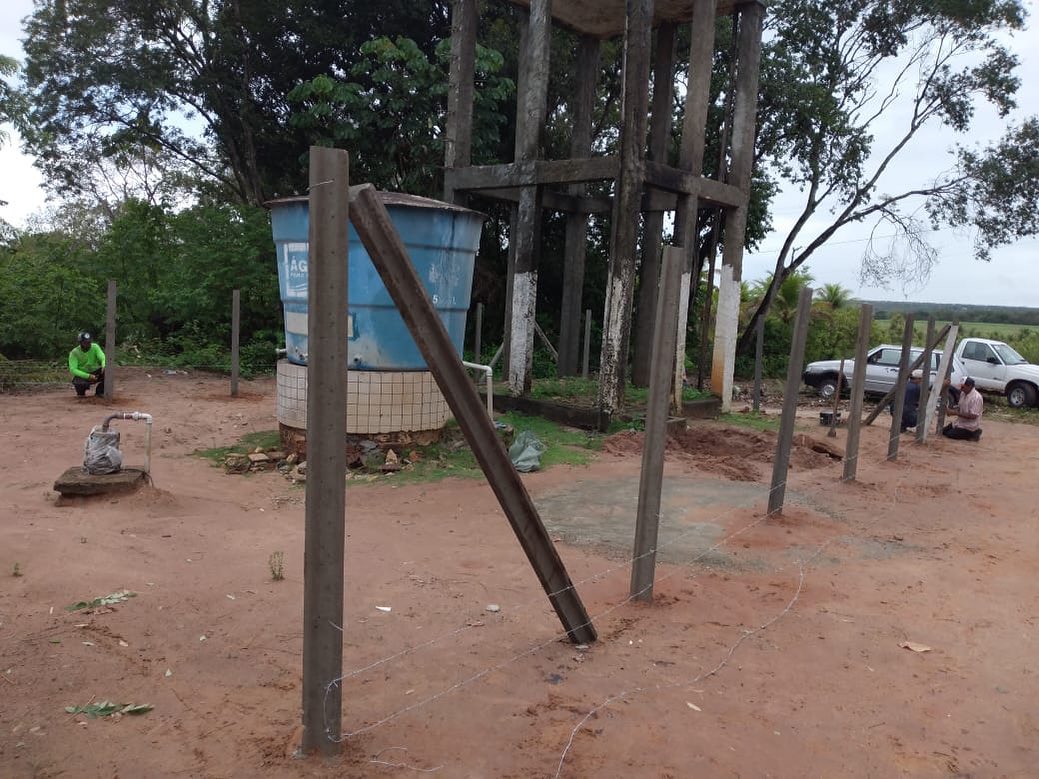 Leia mais sobre o artigo Manutenção e impermeabilização do reservatório elevado de dendê de Cima.