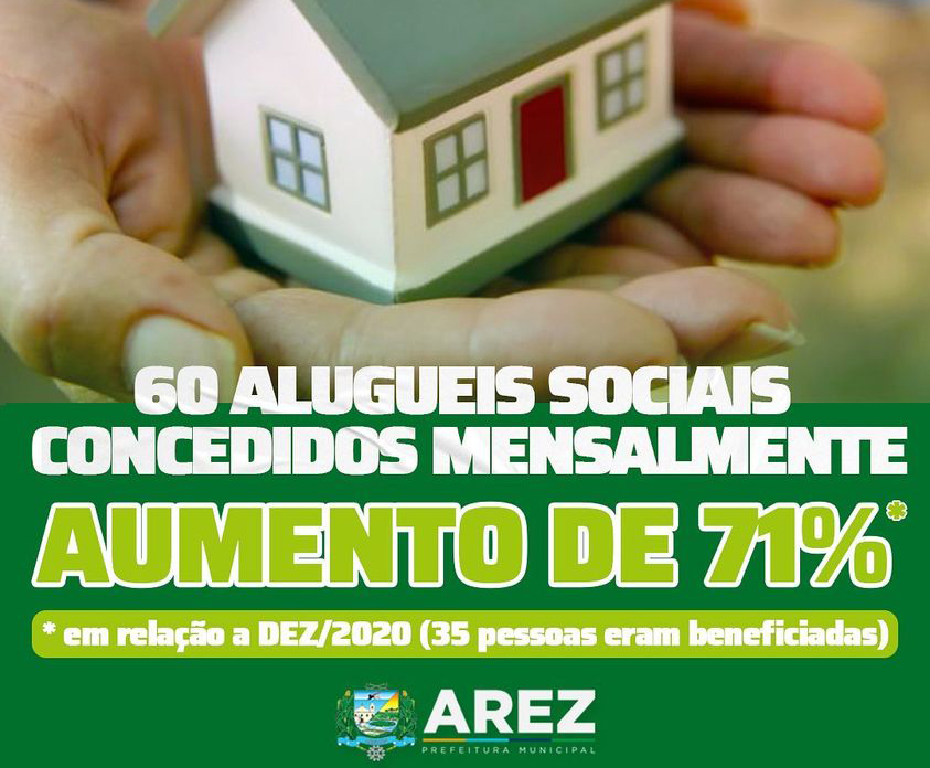 Leia mais sobre o artigo Agora mais pessoas estão sendo beneficiadas com o auxílio moradia mensalmente.