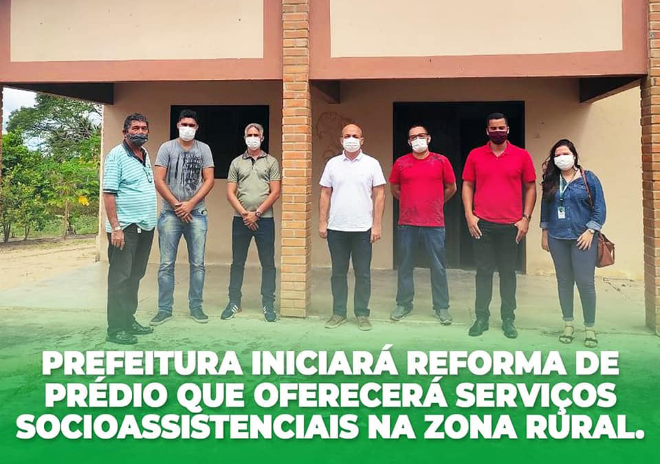 Leia mais sobre o artigo Prefeitura iniciará reforma de prédio que oferecerá serviços socioassistenciais na Zona Rural.