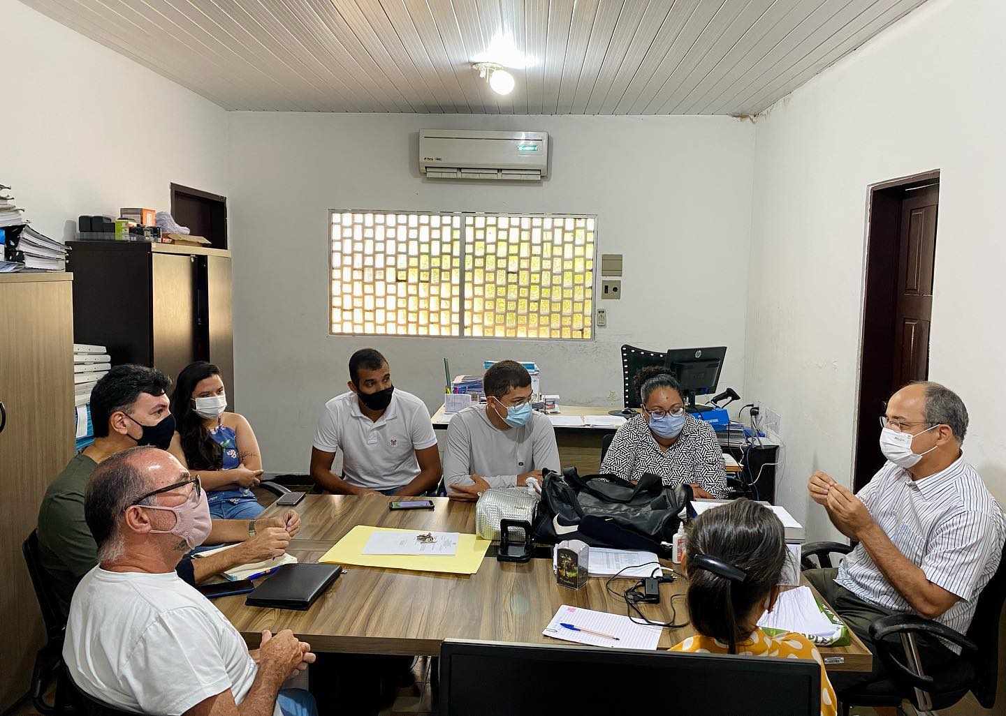 Leia mais sobre o artigo Prefeito Bergson Iduino participou de reunião a fim de tratarem sobre parcerias para criação de parque de ecoturismo na Ilha do Flamengo.