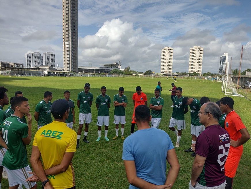 Leia mais sobre o artigo Amistoso sub-20: seleção arezense jogou com o ABC de Natal na manhã do dia (11/06).