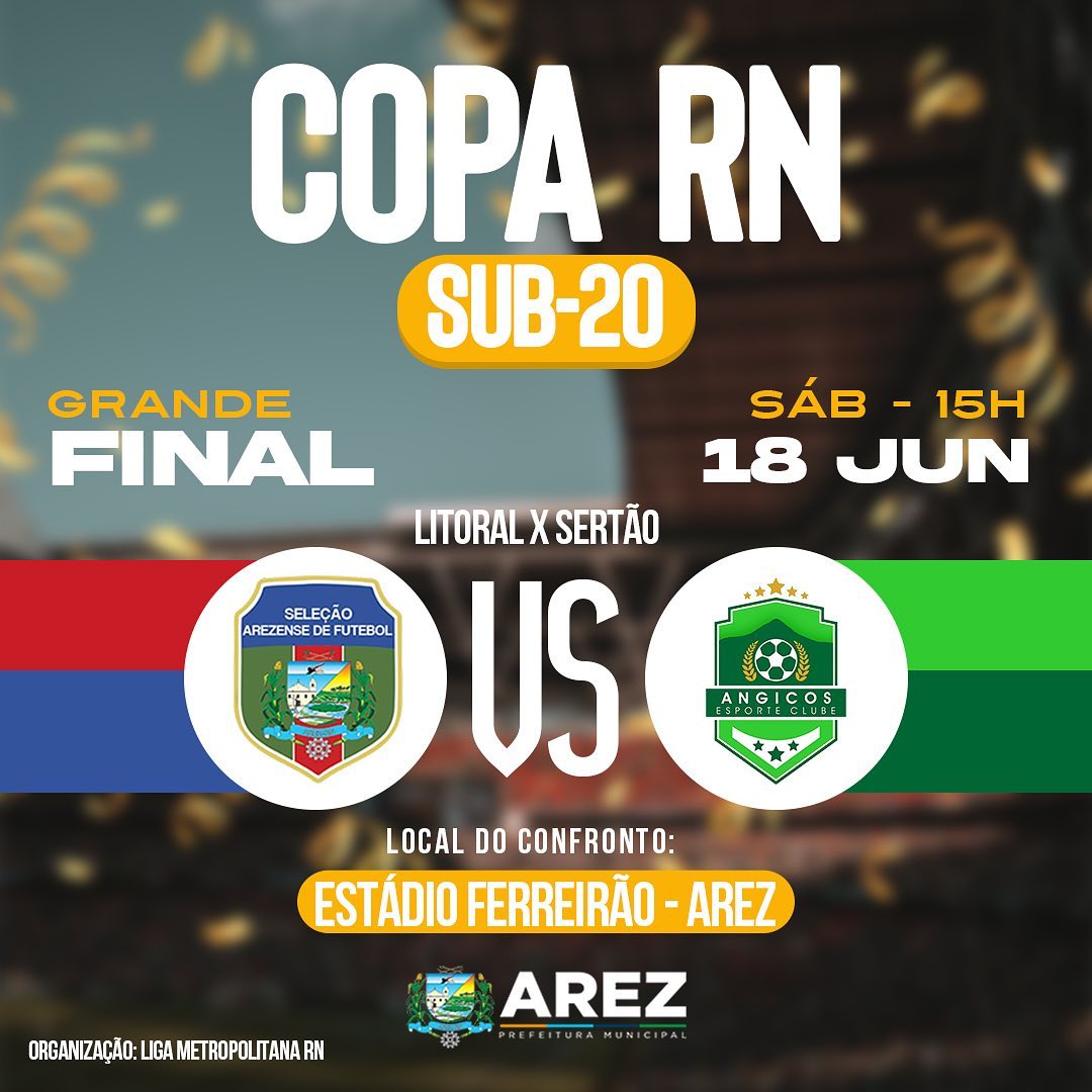 Leia mais sobre o artigo Grande final da Copa RN sub-20