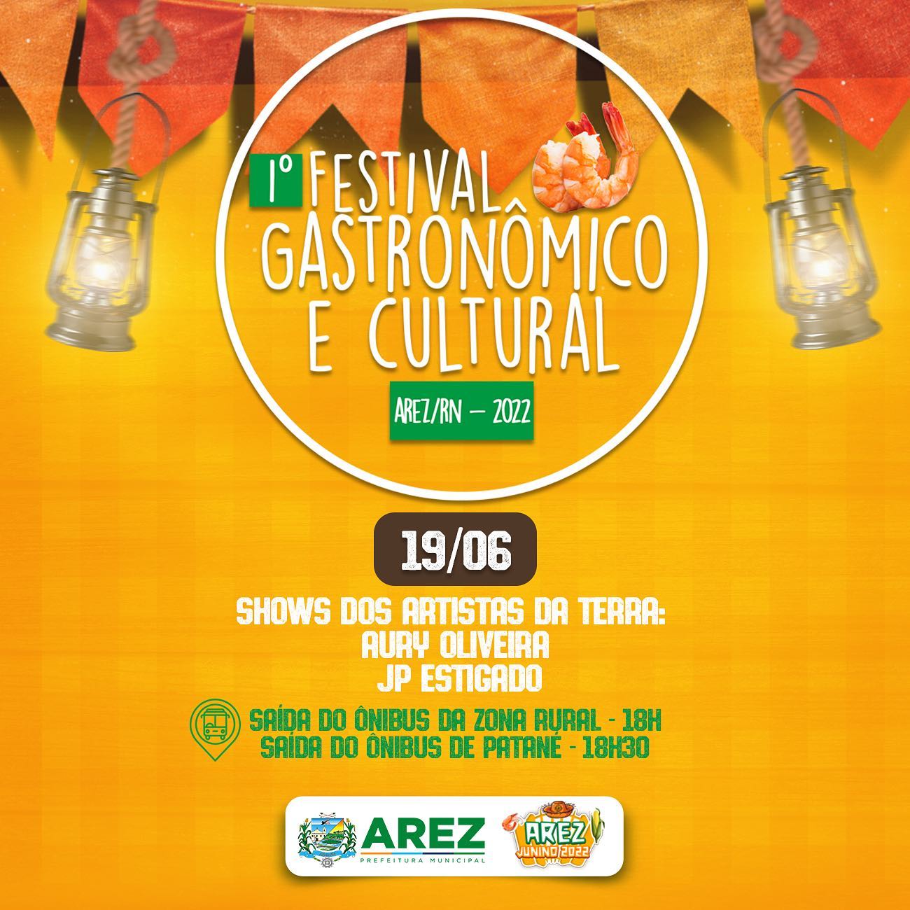 Leia mais sobre o artigo Ontem, 19 de junho, foi finalizando o nosso Festival Gastronômico e Cultural de Arez!