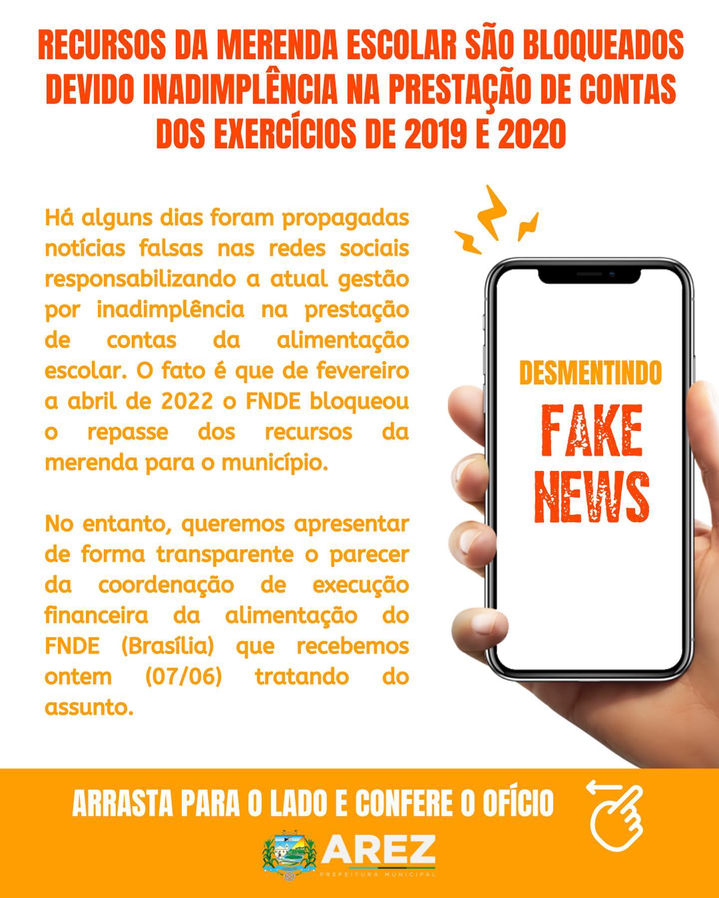 Leia mais sobre o artigo Recursos da merenda escolar são bloqueados devido inadimplência na prestação de contas dos exercícios de 2019 e 2020