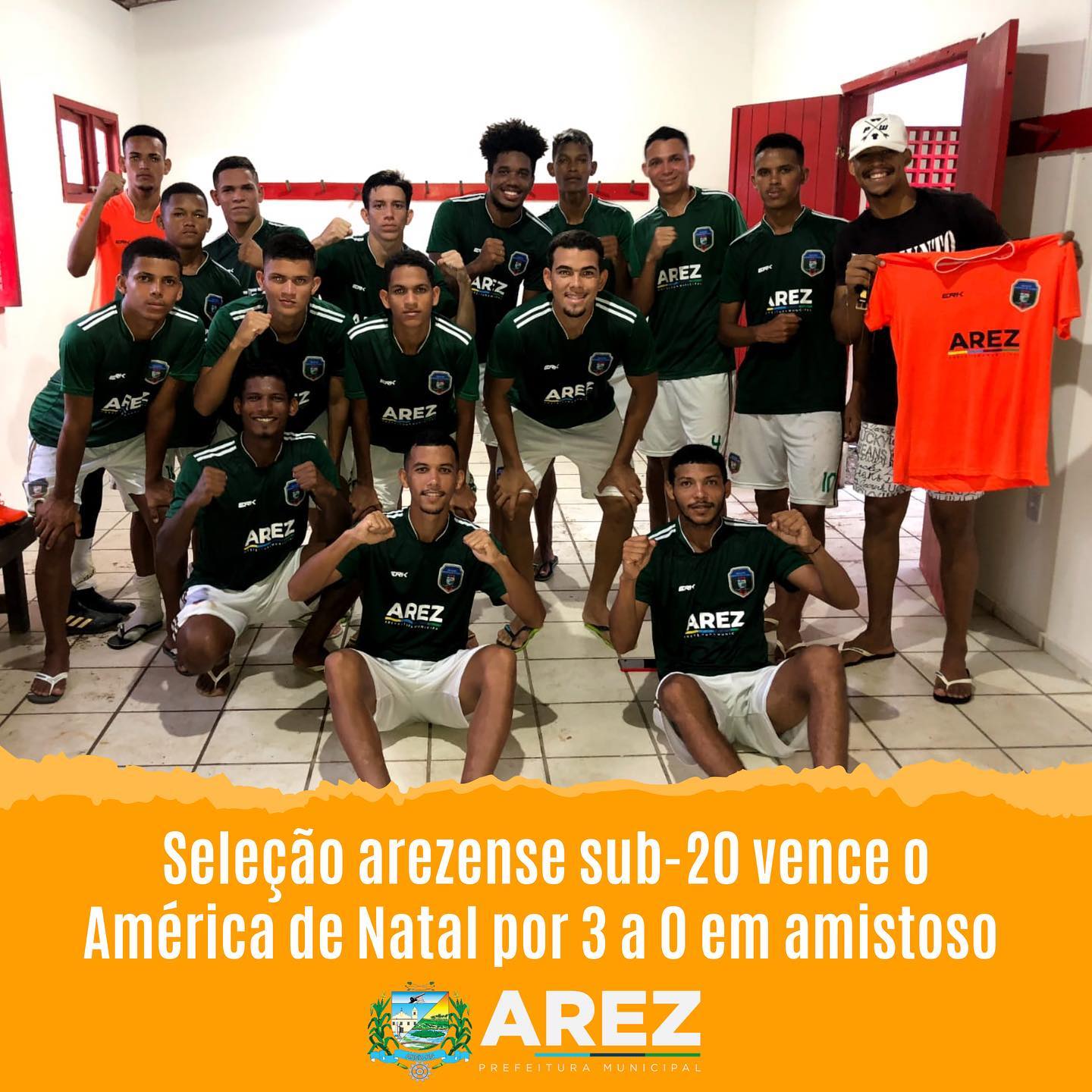 Leia mais sobre o artigo AMISTOSO SUB-20: Seleção arezense vence o América de Natal por 3 a 0