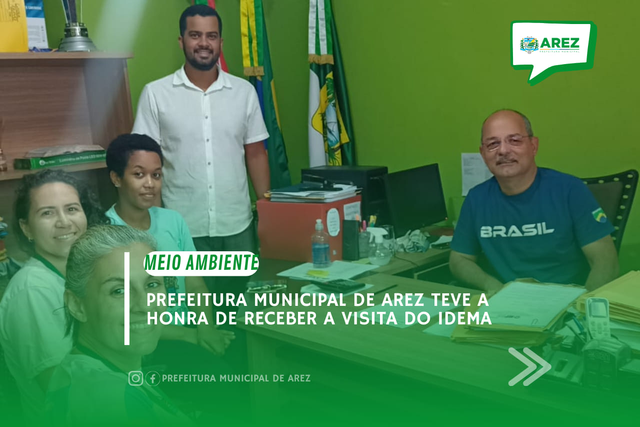 Leia mais sobre o artigo Ontem, segunda-feira (13), a Prefeitura Municipal de Arez, teve a honra de receber a visita do IDEMA, uma vistoria técnica foi feita no município de Arez, na área da Ilha do Flamengo, que faz parte da proposta de criação de Unidade de Conservação Municipal.