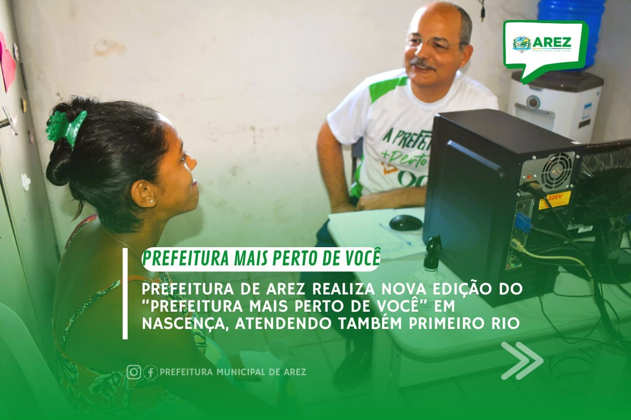 Leia mais sobre o artigo No último sábado (18), o programa “Prefeitura Mais Perto de Você” chegou à Comunidade de Nascença atendeu também a população de Primeiro Rio, oferecendo serviços à população.