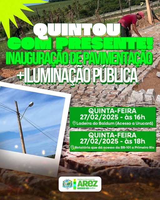 Leia mais sobre o artigo MAIS UMA OBRA SENDO ENTREGUE!