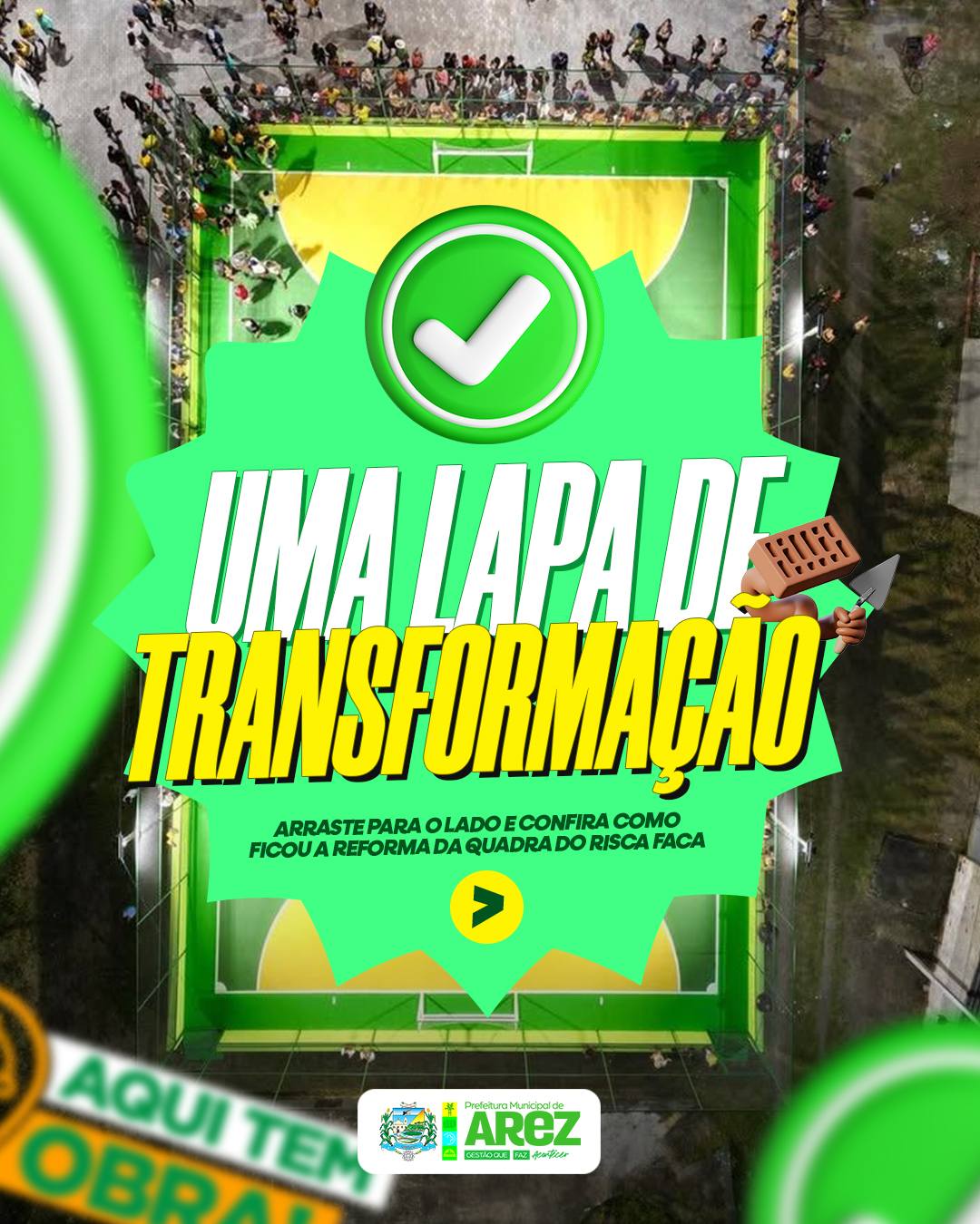 Leia mais sobre o artigo A transformação da quadra da rua Felipe Ferreira!