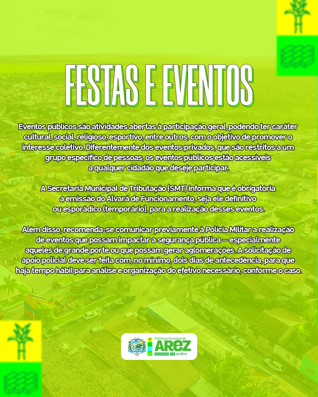 Leia mais sobre o artigo O QUE SÃO EVENTOS PÚBLICOS? A GENTE EXPLICA!