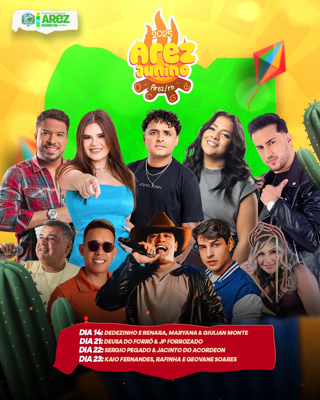 Leia mais sobre o artigo FESTA DE EMANCIPAÇÃO POLÍTICA E ABERTURA DO AREZ JUNINO 2025!