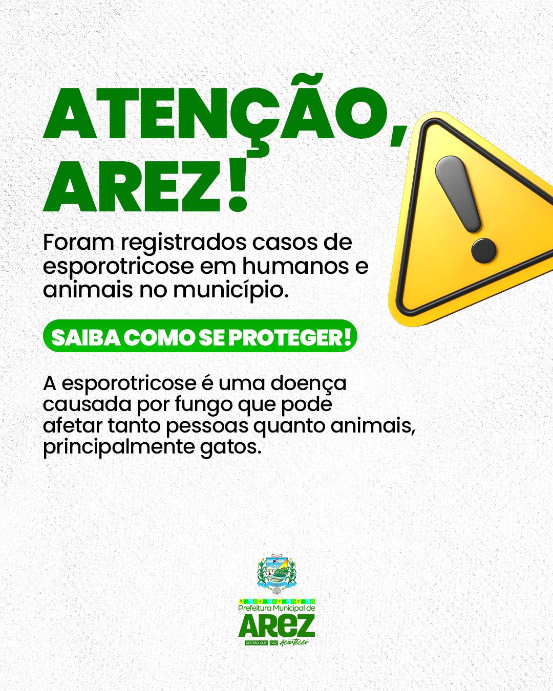 Leia mais sobre o artigo Atenção, Arez!