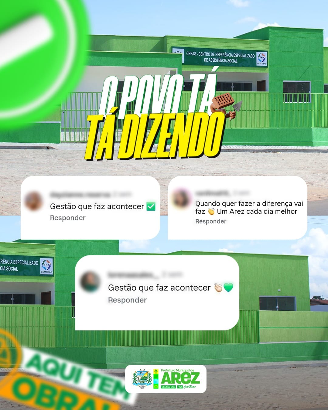 Leia mais sobre o artigo Uma gestão responsável e comprometida colhe bons frutos para toda a população!