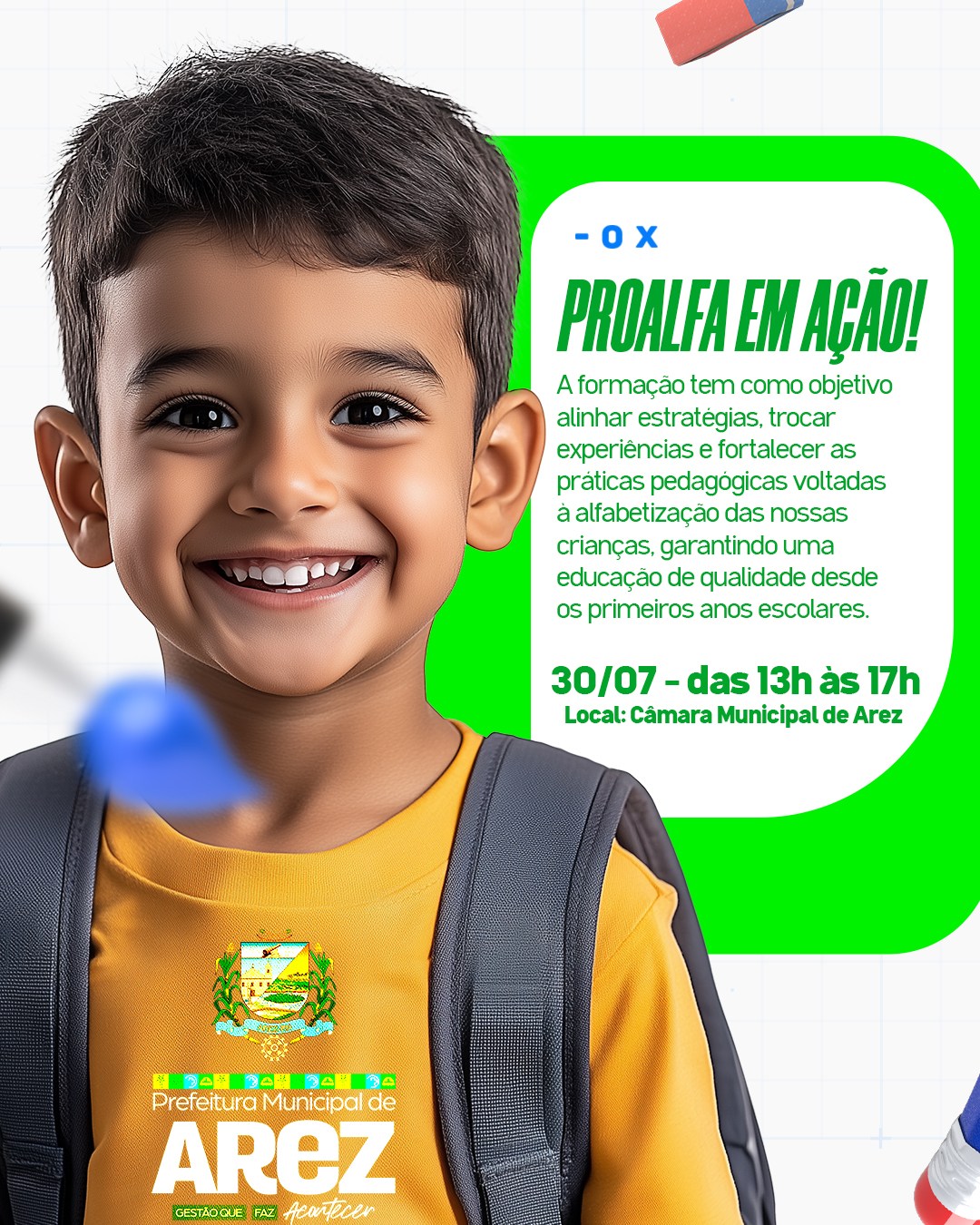Leia mais sobre o artigo  PROALFA EM AÇÃO!