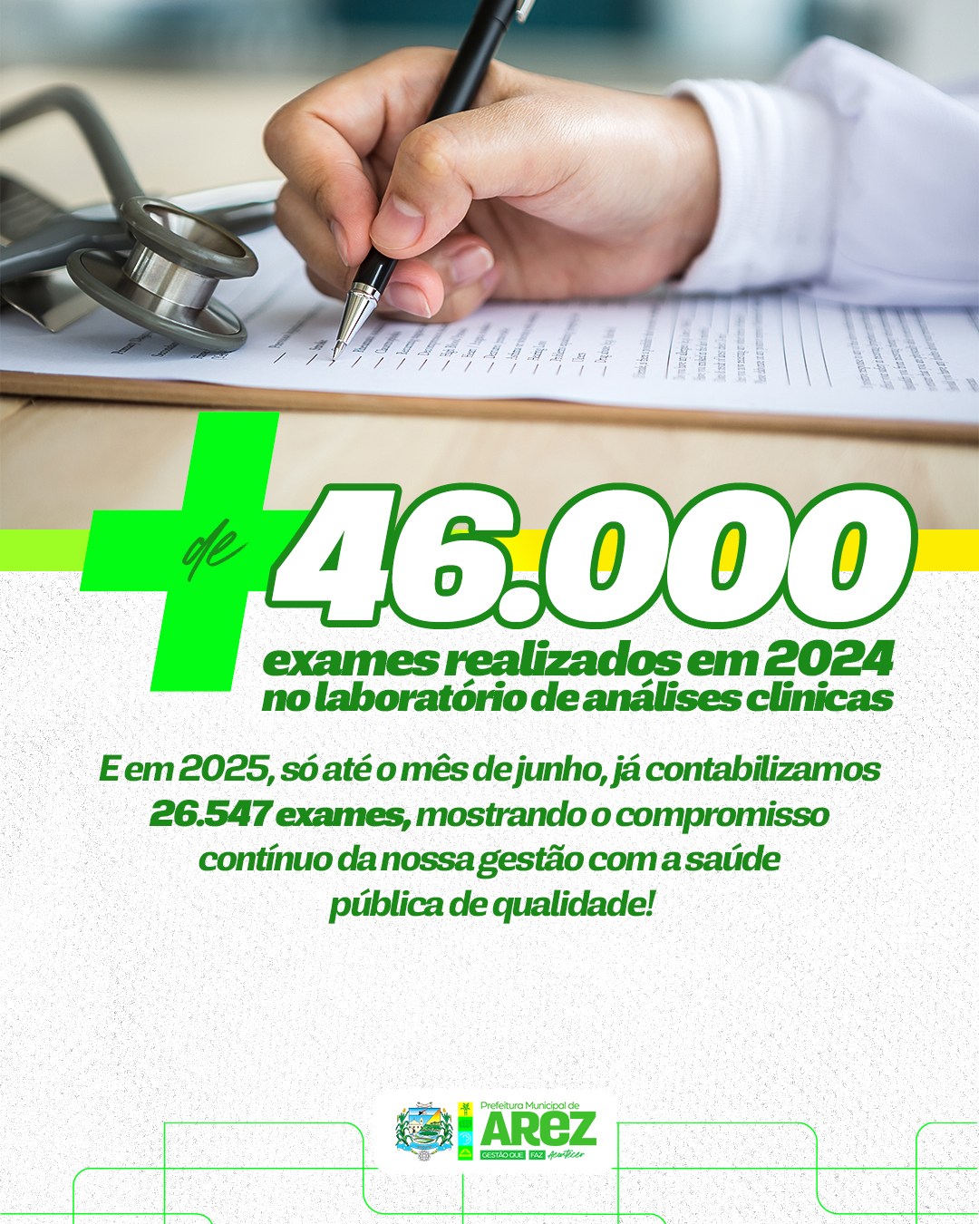 Leia mais sobre o artigo  Mais saúde para o povo de Arez! 